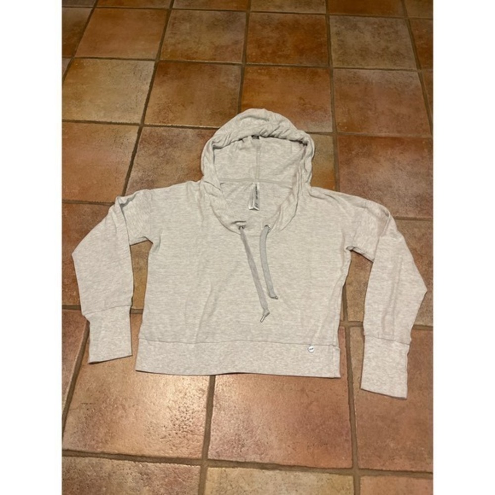 Lorna Jane hooded pullover wide neck sweatshirt Large